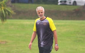Vanuatu United FC Head Coach Lars Hopp.