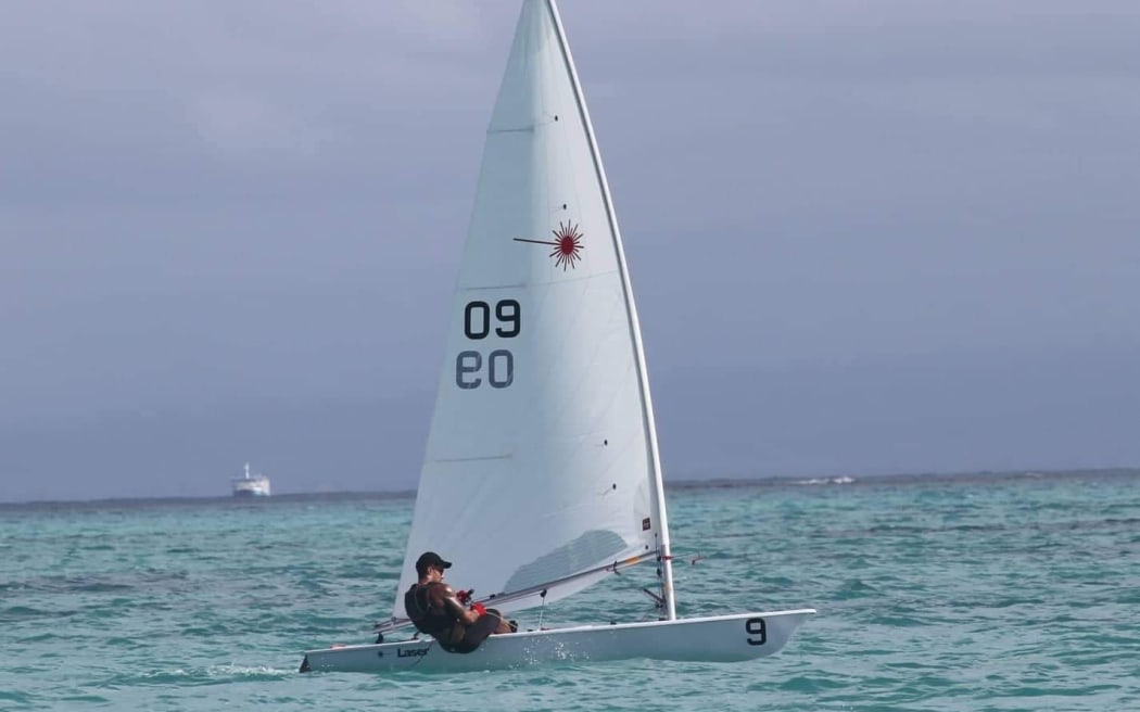 Eroni Leilua evening sailing session.