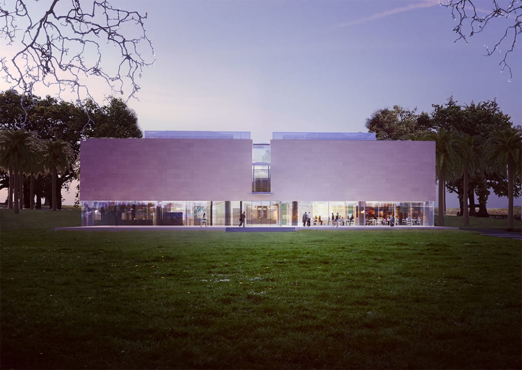 Artist impression of Sarjeant Gallery redevelopment