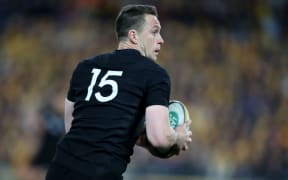 All Blacks' Ben Smith in the Bledisloe Cup match vs Australia in Sydney, 18 August