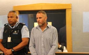 Jay Christopher Lingman, 41, at his first High Court appearance in Auckland.