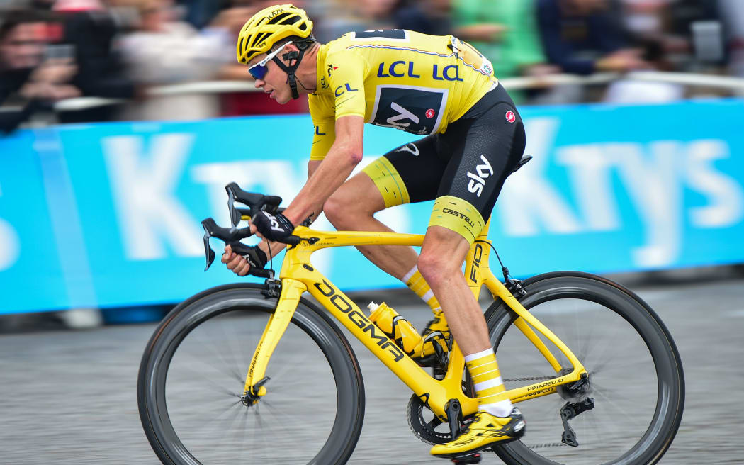 Chris Froome is trying to add the Vuelta A Espana title to the Tour de France he won.