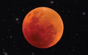 A blood moon