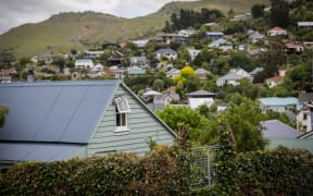 Houses around Lyttelton area in Christchurch