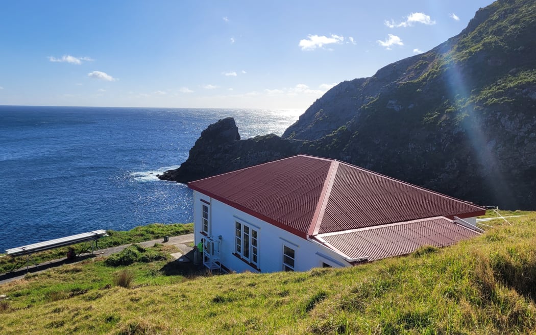 he newly restored Cape Brett Hut boasts some of the best views in Northland.