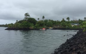 Poutasi on the south coast of Upolu