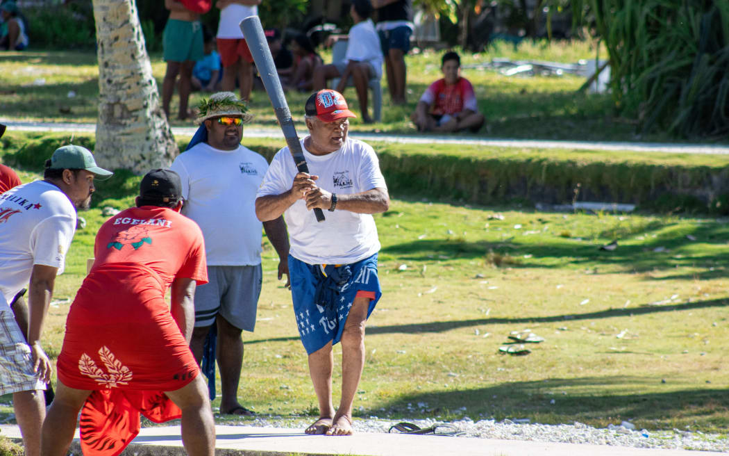 Ioane Tumua, 76, claims he was once stoppable. He still plays for team Amelika.