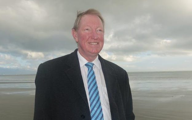 Nick Smith at Tahunanui Beach on 28 July 2016