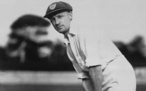 Australian cricket great Don Bradman.