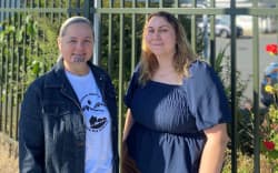 Mangere East Family Service Centre chief executive Carole Tana-Tepania and the manager of its attendance service, Anika Channa.