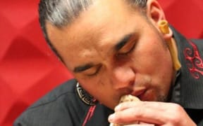 Taonga pūoro musician and composer Horomona Horo.