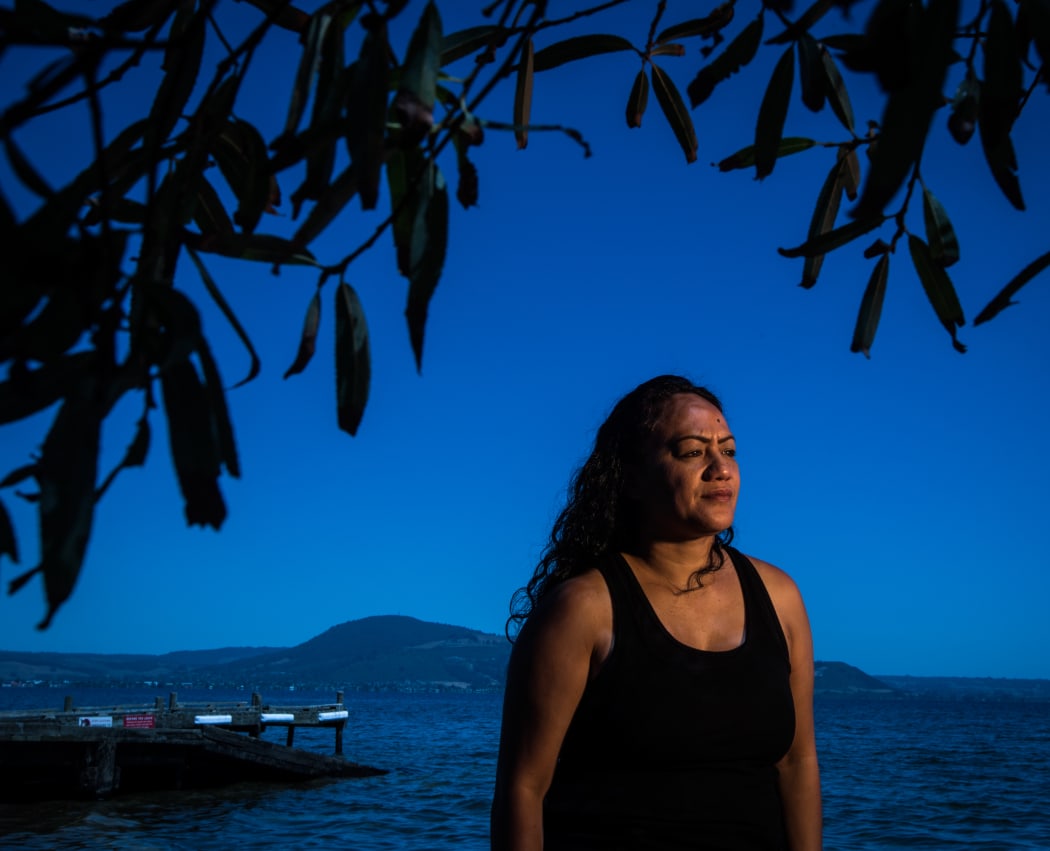 Renee Kiriona. A petition has been launched to call for Lake Rotorua to be given the same legal rights as a person.