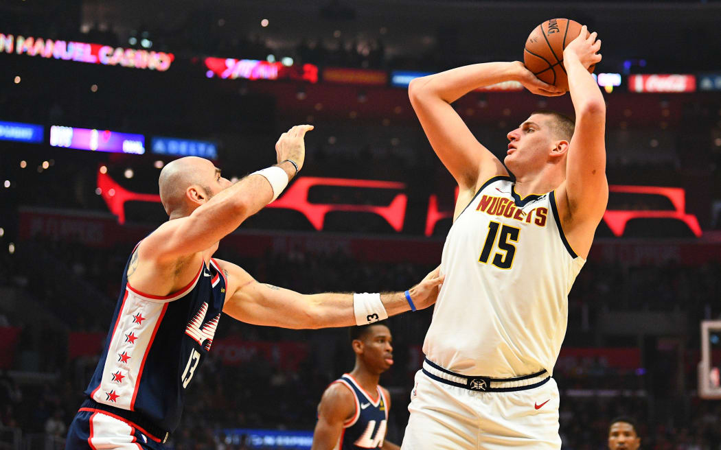 Denver Nuggets forward Nikola Jokic.