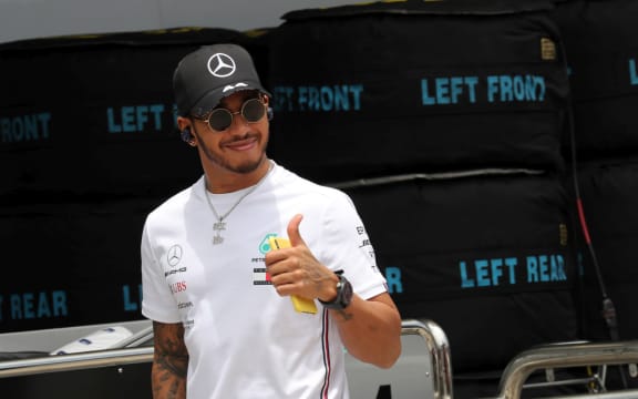 Formula One World Champion Lewis Hamilton.