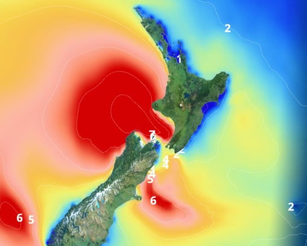 Gita will bring significant swells to many central and western areas, as well as the east coast of the South Island.