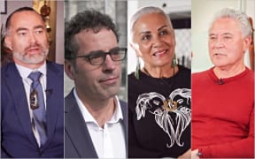 Geoff Simmons, Hannah Tamaki and John Tamihere