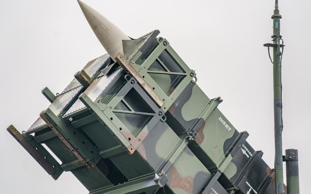 A Patriot missile system.