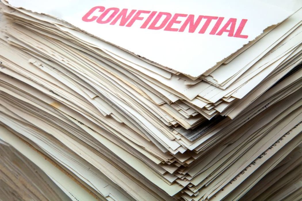 Confidential papers
