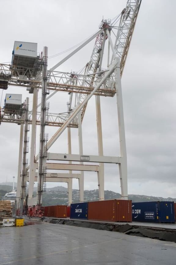 Centreport crane.