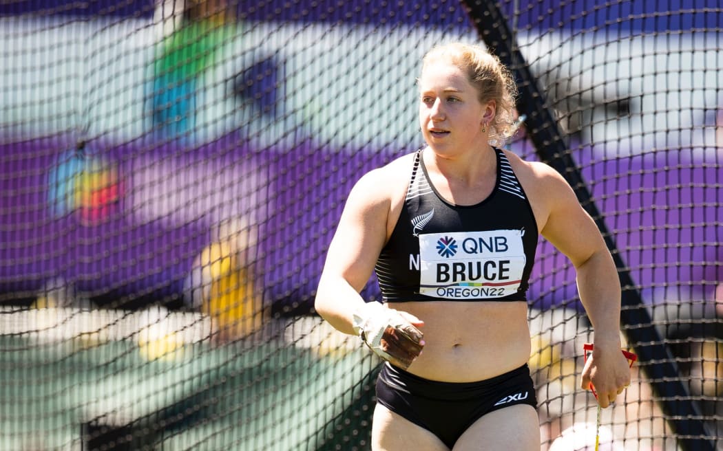 Hammer thrower Lauren Bruce