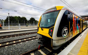 The new Pukekohe train line.