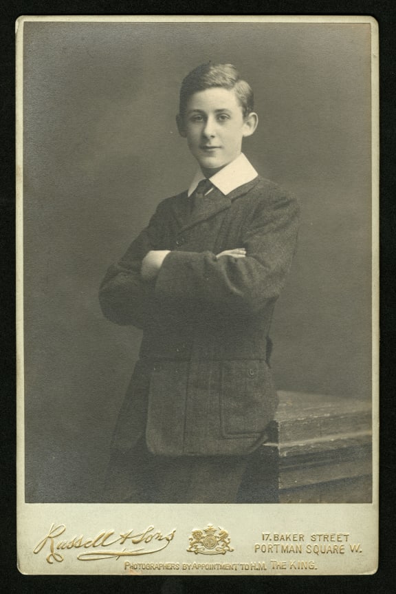 Portrait of William Manson as a young man