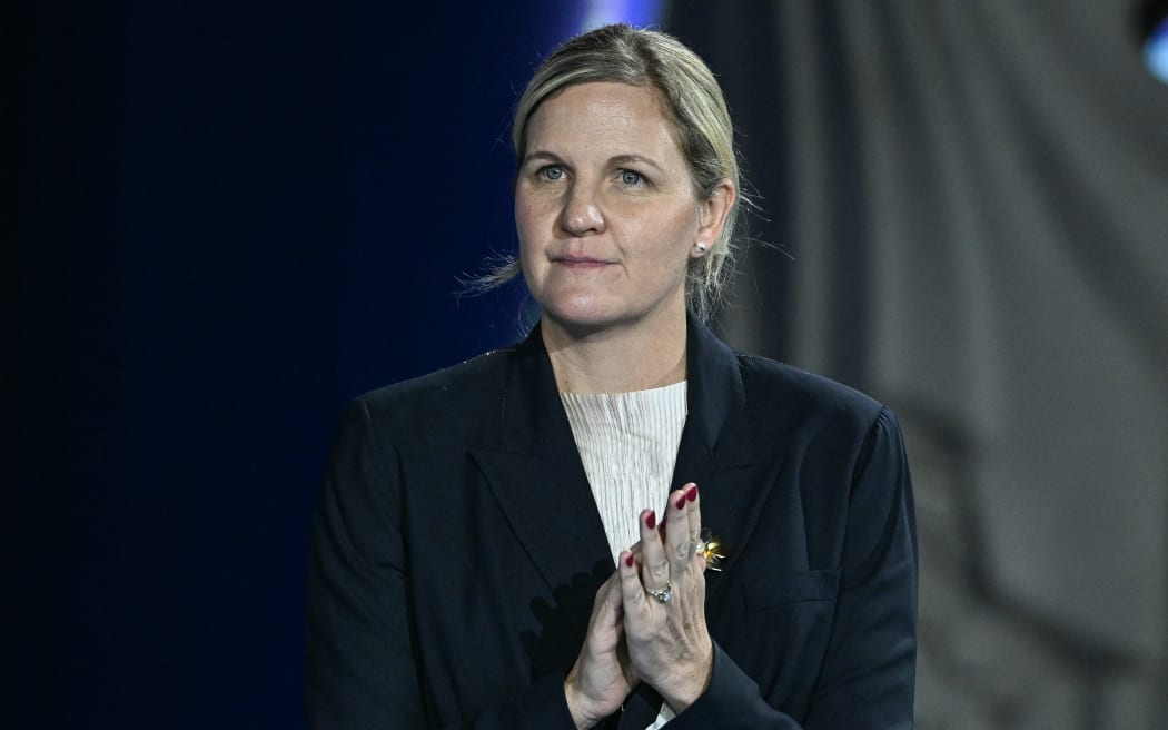 The President of the International Olympic Committee Kirsty Coventry.