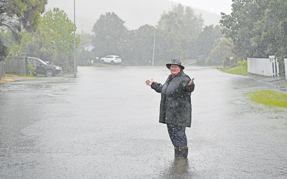 Gisborne resident Cherie Scott in Edelsten Place, Tamarau.