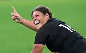 Black Ferns hooker Vici-Rose Green.