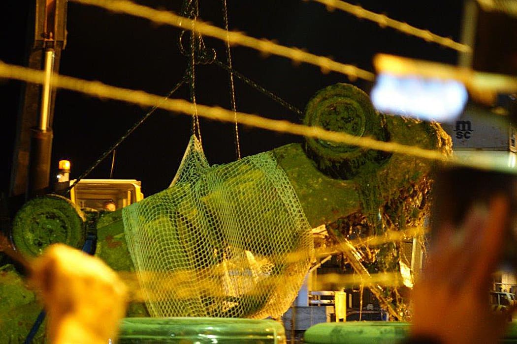 A vehicle resembling that in which Nelson teenager Leo Lipp-Neighbours was last seen seven years ago, has been hauled from Nelson Harbour.