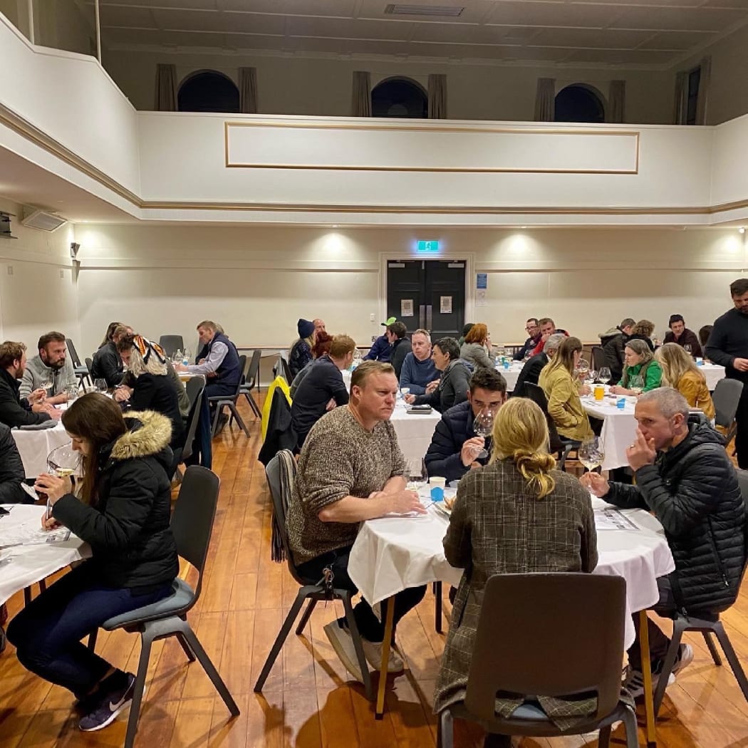 NZ Wine Tasting Competition Martinborough Town Hall