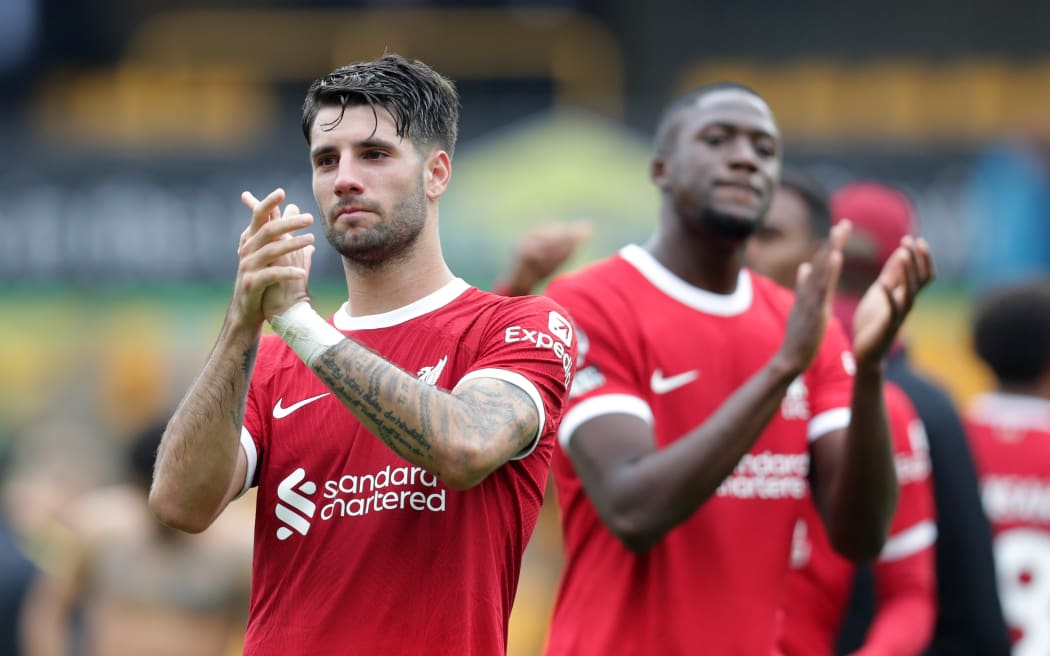 Football: Dominik Szoboszlai sizzler gives Liverpool 1-0 win over Arsenal |  RNZ News