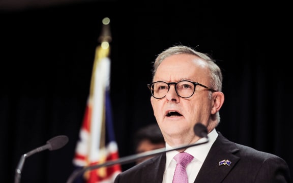 Chris Hipkins and Anthony Albanese - joint press conference in Wellington on 26/7/23