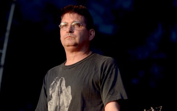 Musician Steve Albini of Shellac performs onstage during FYF Fest 2016 at Los Angeles Sports Arena on 27 August, 2016 in Los Angeles, California.