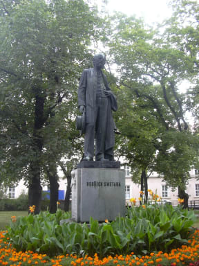 Smetana Monument in Prostějov