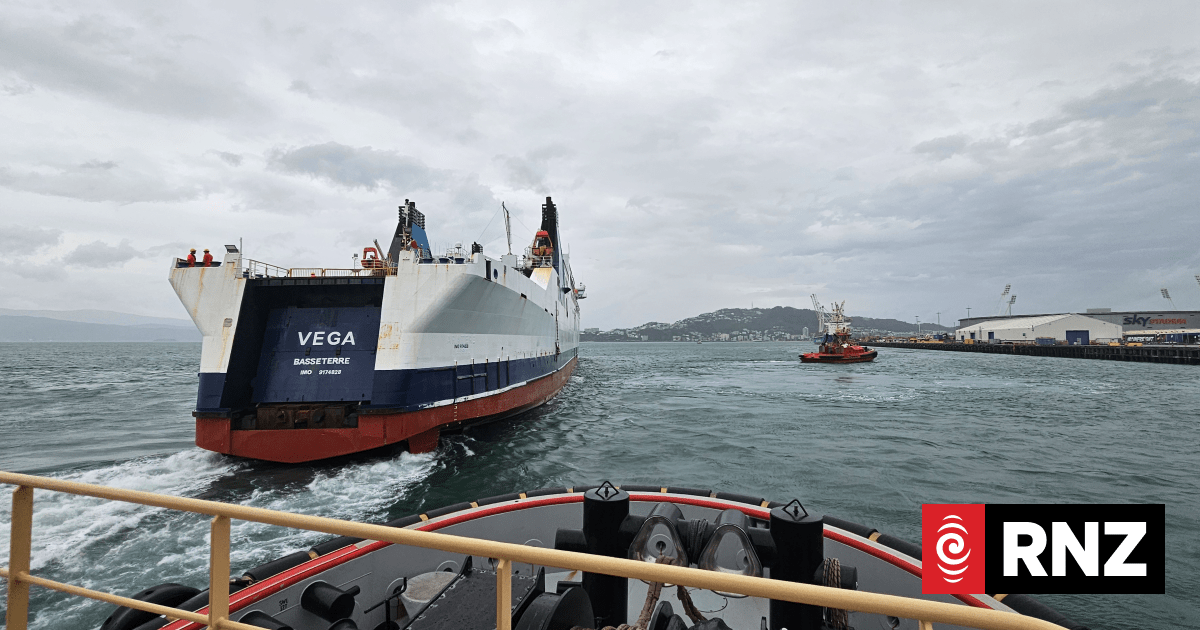 Former Interislander ferry expected to dock in Port Nelson after months at anchor