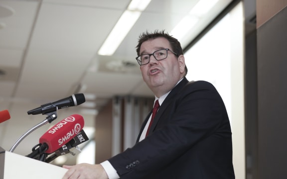 Finance Minister, Grant Robertson. Half Year Economic Financial Update.