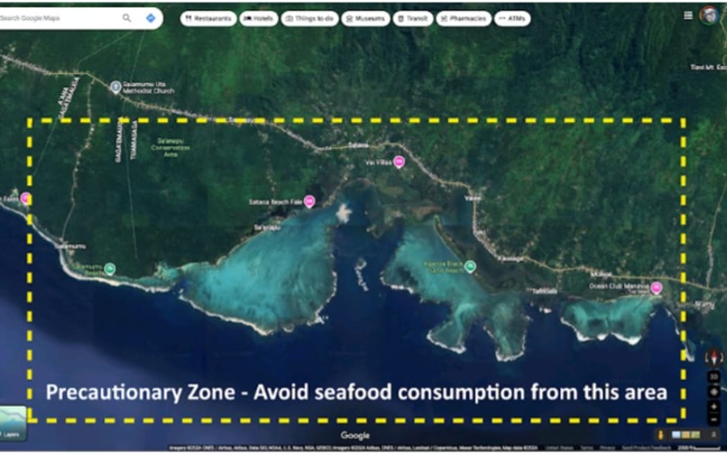 Precautionary Zone map