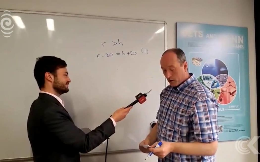 Maths experts from NZ and abroad solve maths question