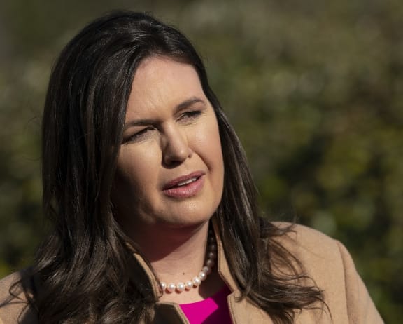 White House Spokesperson Sarah Sanders