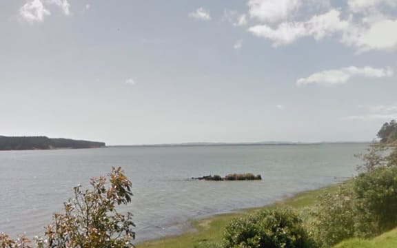 View toward Port Waikato (file photo).