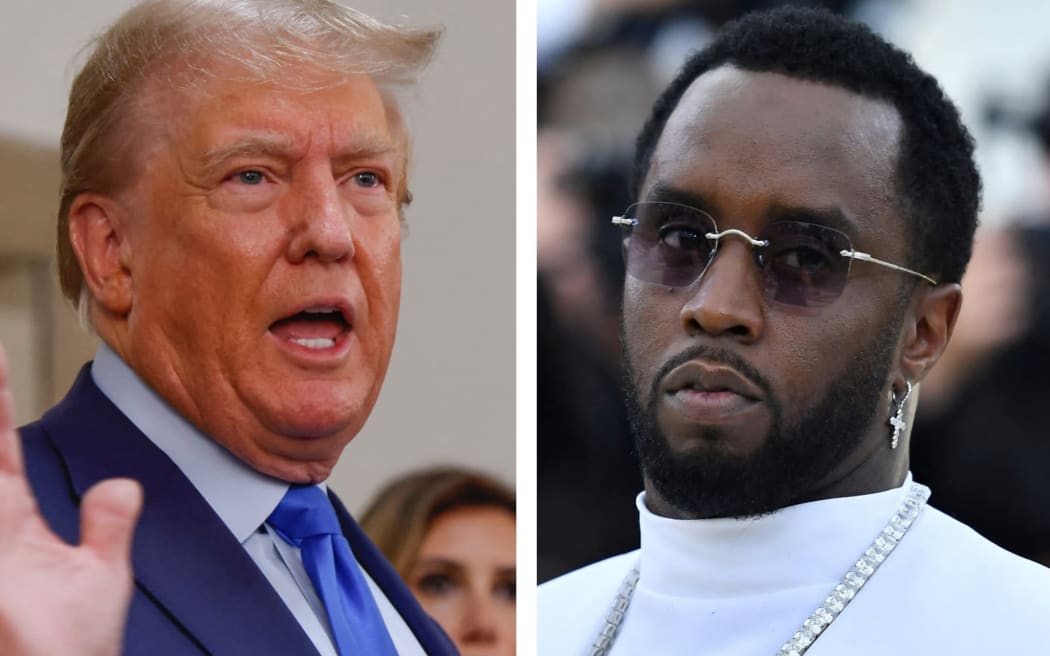Donald Trump and Sean 'Diddy' Combs.