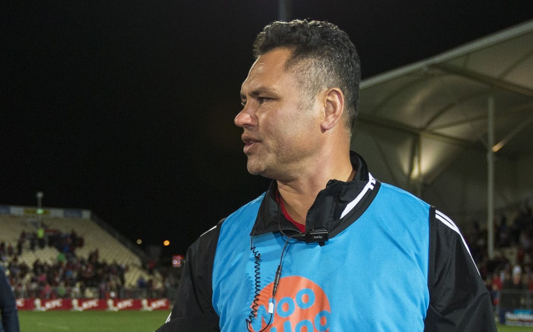 Crusaders assistant coach Tabai Matson.