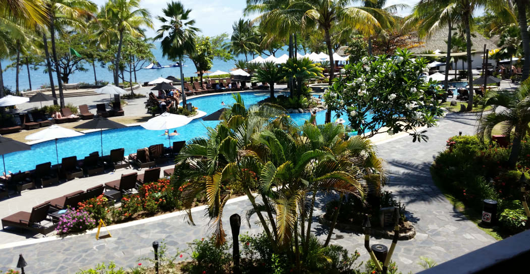 Sofitel Hotel in Denarau, Fiji.