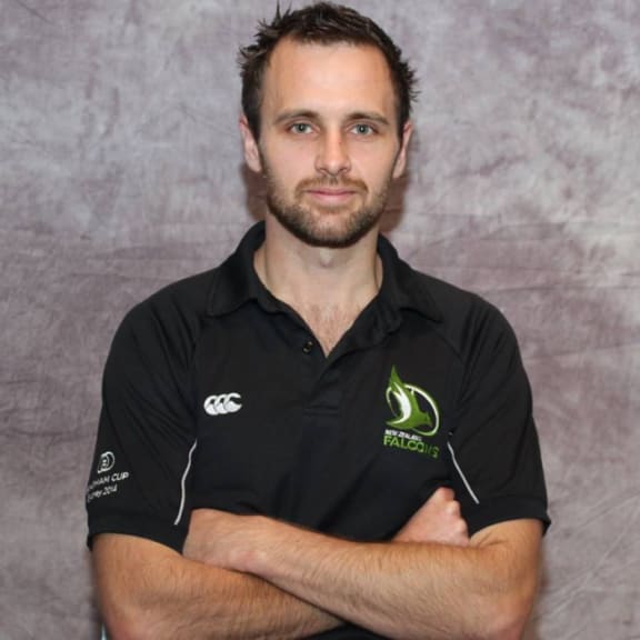 New Zealand Falcons captain Jeremy Brankin
