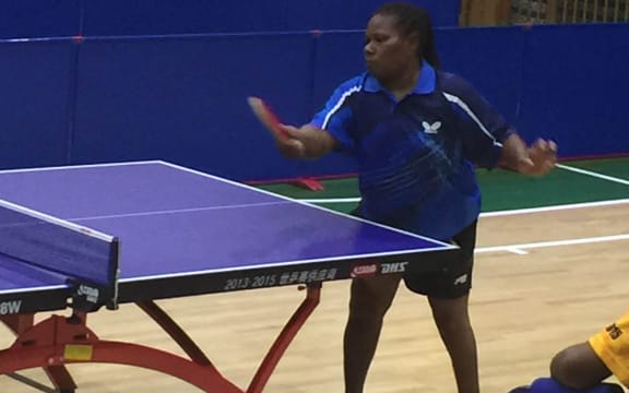 Vanuatu's Mary Ramel narrowly missing out on gold in the women's table tennis Para singles final at the Pacific Games.