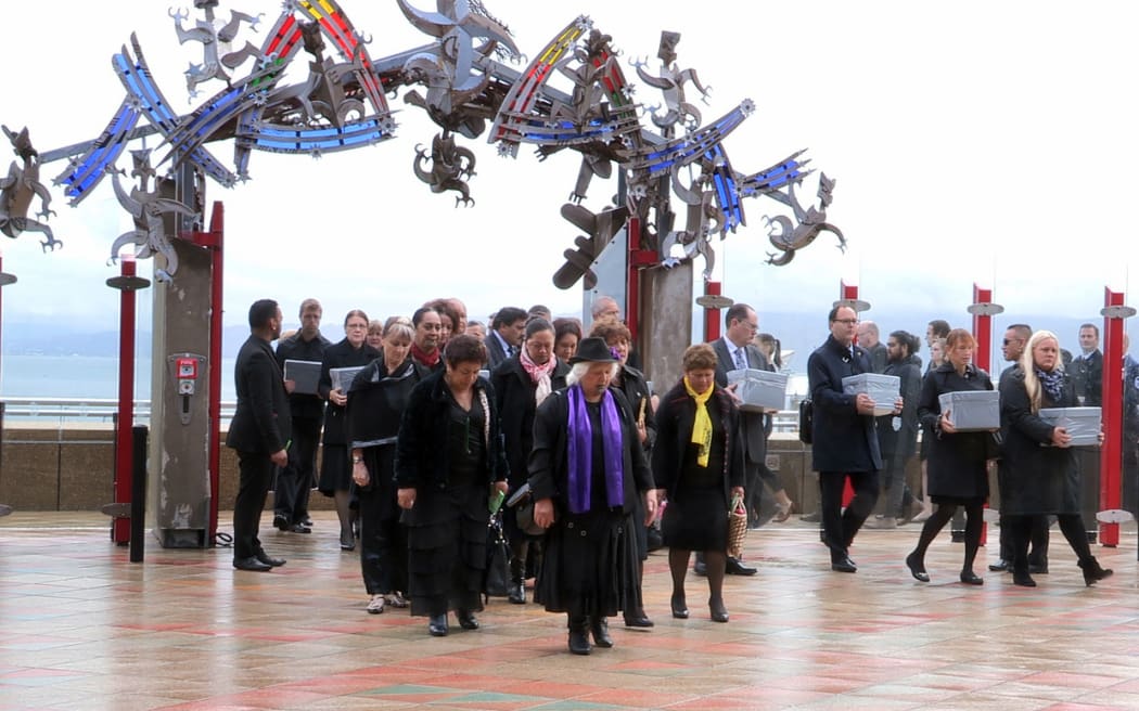 Ancestral remains have been returned to Aotearoa, with a ceremony held today at Te Papa's marae