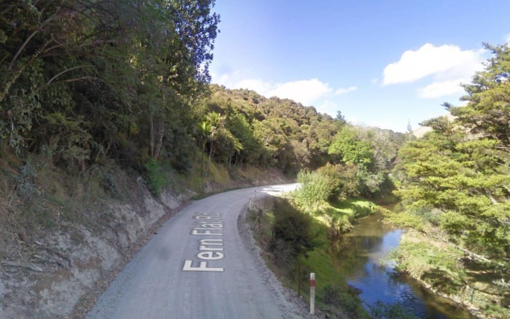 Fern Flat Road, near Pēria in the Far North.