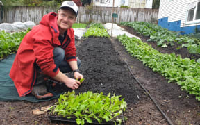Carl and Kati Freeman have converted their quarter-acre section into a small-scale organic market garden.