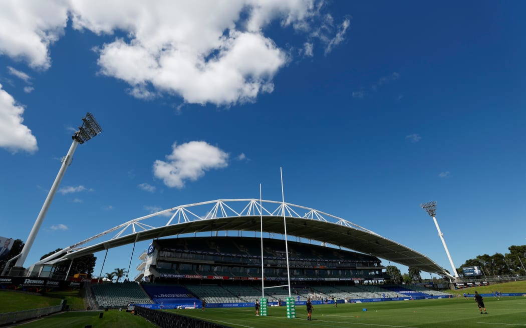 General view of North Harbour Stadium in Albany, Auckland on 4 March, 2023.